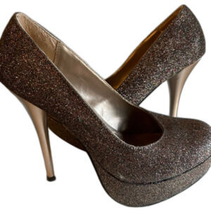 Elegant Glitter Stiletto Heels